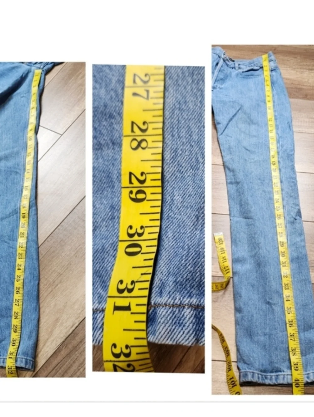 A.P.C. Women Petit New Standard Straight Leg Button Fly Light Denim Jeans 28 - Picture 12 of 13